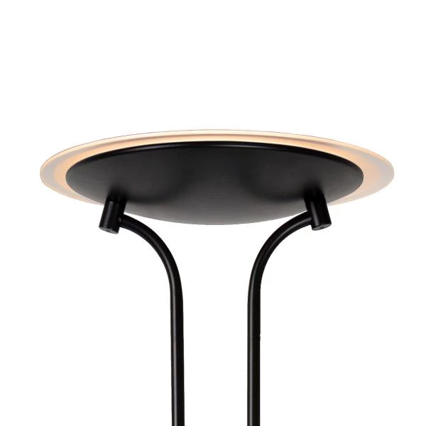 Lucide CHAMPION-LED - Lampadaire / lampe de lecture - LED Dim. - 3000K - Noir - DETAIL 3